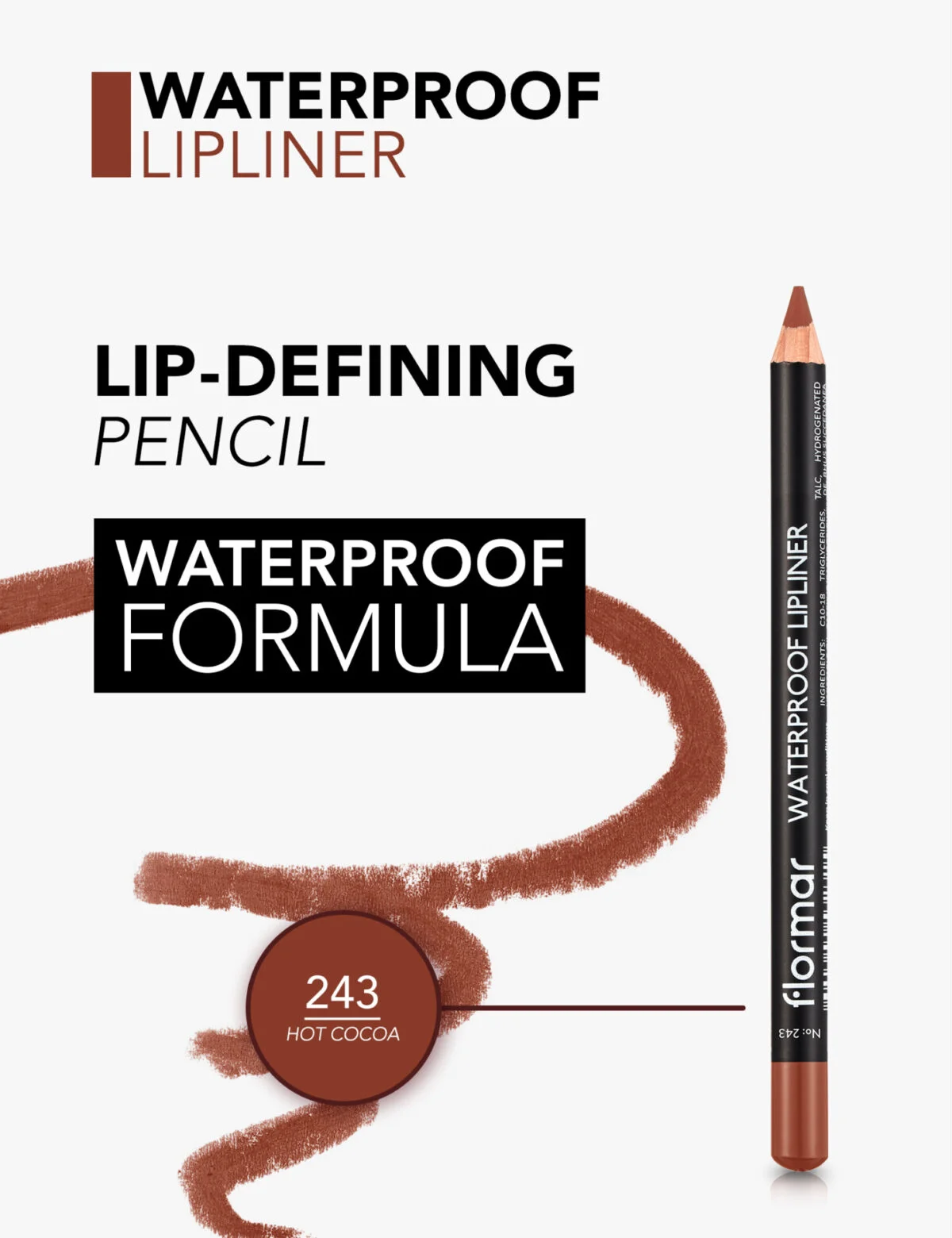 خط لب ضد آب فلورمار Waterproof Lipliner - تصویر 10