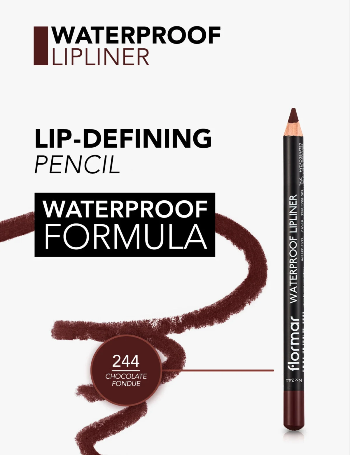 خط لب ضد آب فلورمار Waterproof Lipliner - تصویر 11