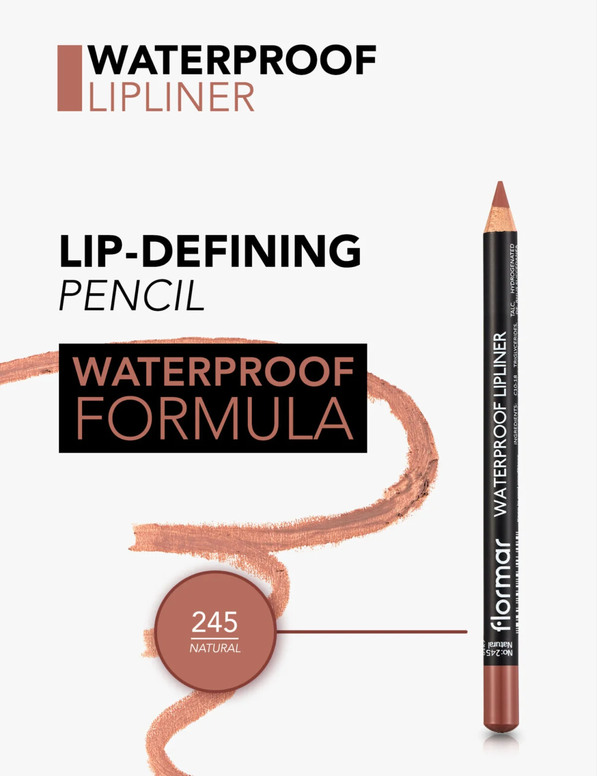 خط لب ضد آب فلورمار Waterproof Lipliner - تصویر 12