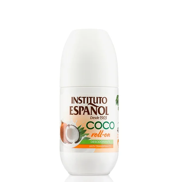 INSTITUTO-ESPANOL-Desodorante-Roll-On-Coco مام رول ضد تعریق نارگیل اسپانول - تصویر 1