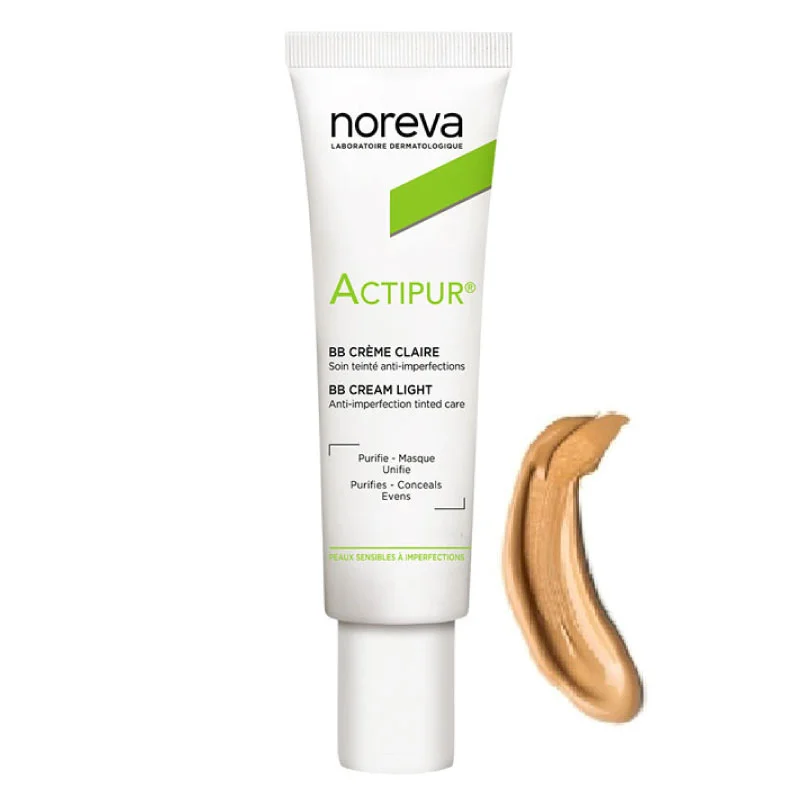 Noreva-Actipur-BB-Creme-golden- بی بی کرم ضدجوش اکتی پور نوروا-Noreva actipur BB creme - تصویر 1