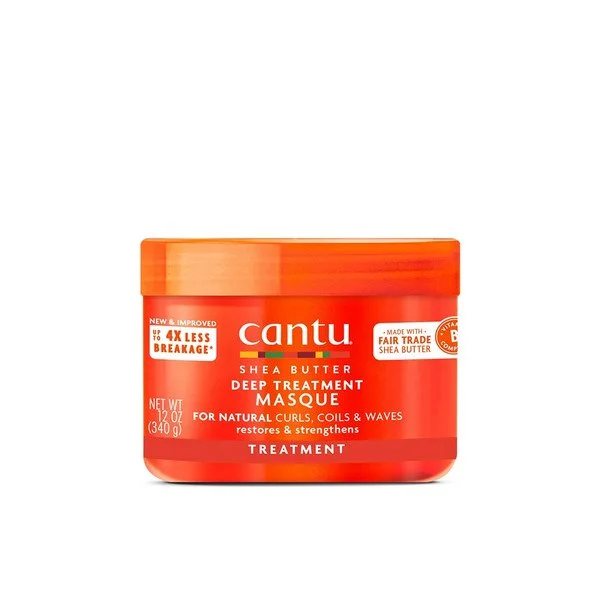 cantu-shea-butter-deep-treatment-masque ماسک مو ترمیم کننده عمیق شی باتر کنتو - تصویر 1