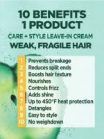کرم مو ده کاره نیاسینامید گارنیه -Garnier Niacinamide Ten-Function Hair Cream - تصویر 3