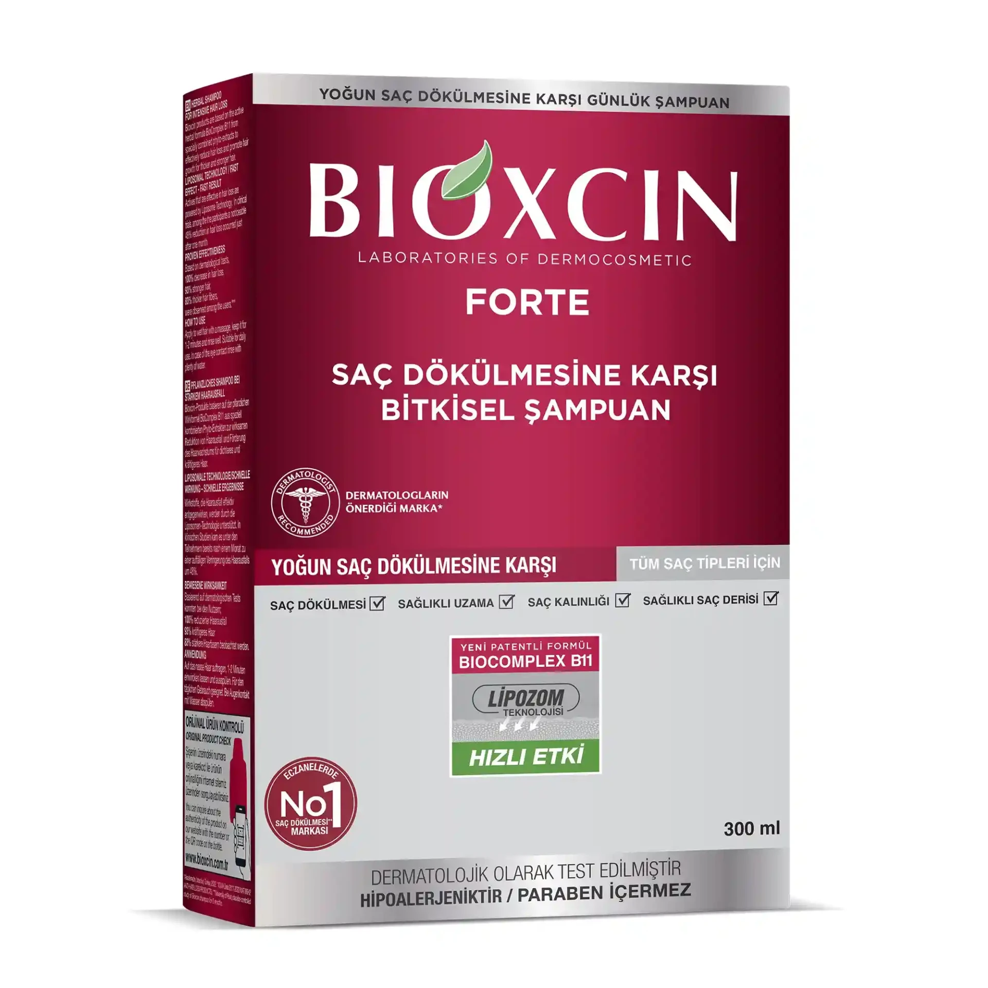 forte-sampuan بیوکسین فورته قرمز-bioxcin red fort - تصویر 1