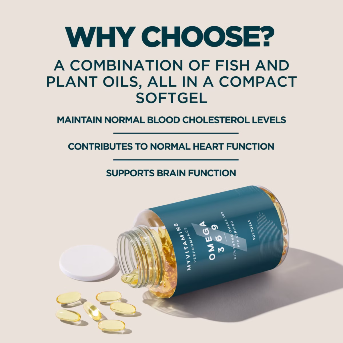 مکمل امگا 369 مای ویتامینز-Omega 3 6 9 Softgels my vitamins - تصویر 5