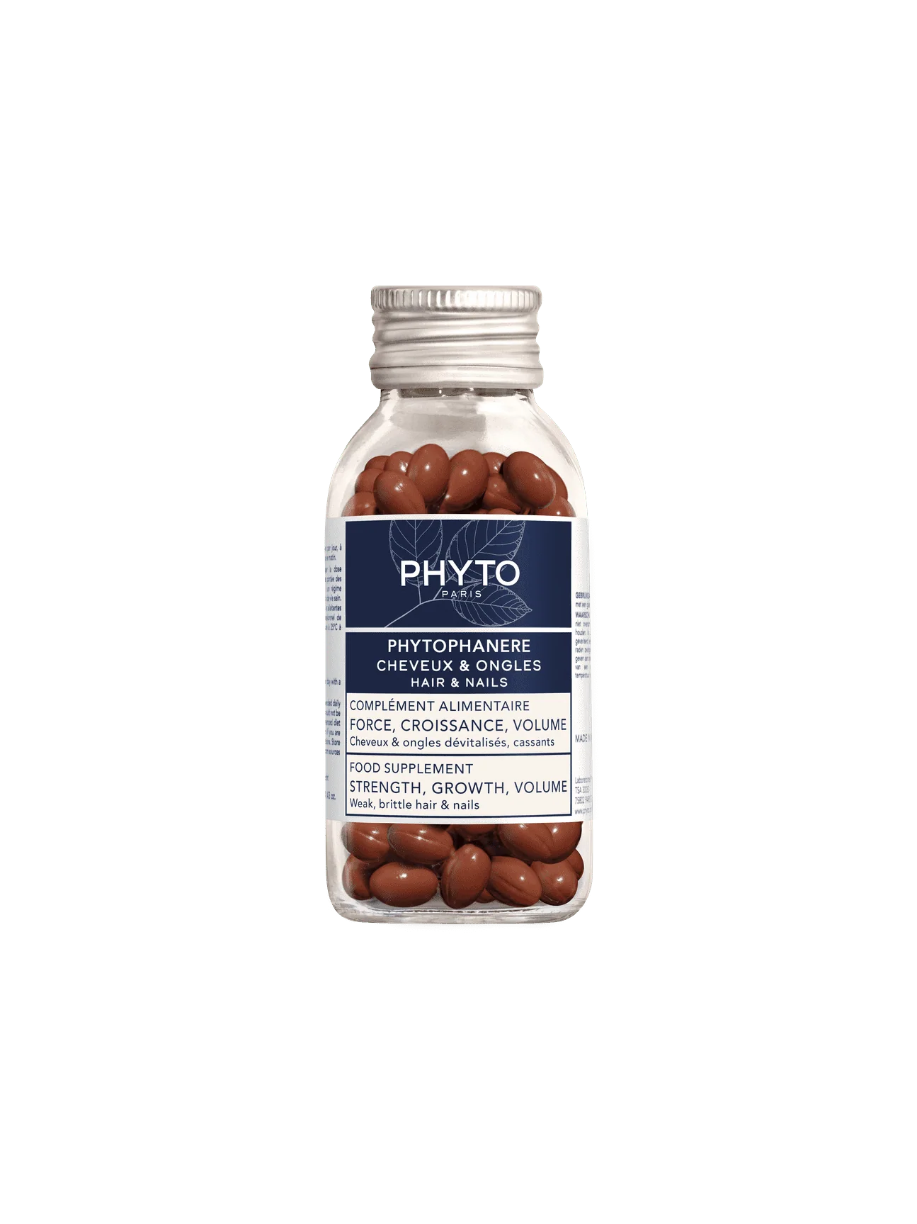 phyto-phytophanere-hair-nails-food-supplement-x120-capsules-double-pack-hair-supplement-from-healtsy-695542 قرص فیتو فیتوفانر مو و ناخن-Phyto Phytophanere Hair & Nails - تصویر 1