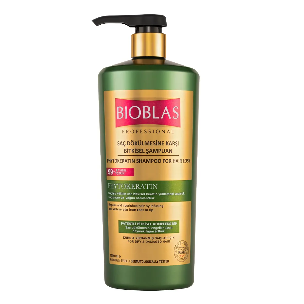 phytokeratin-sampuan شامپو ضد ریزش مو ترمیم کننده بیوبالاس مو های خشک Bioblas PhytoKeratin Shampoo - تصویر 1