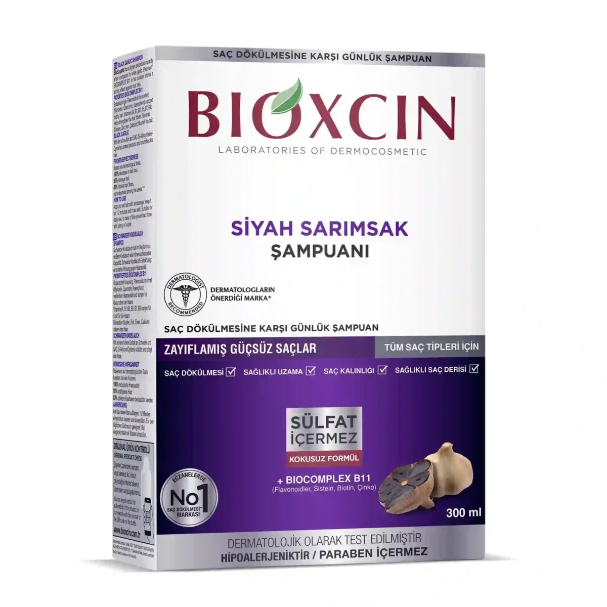 سیر سیاه  بیوکسین Bioxcin SİYAH SARIMSAK