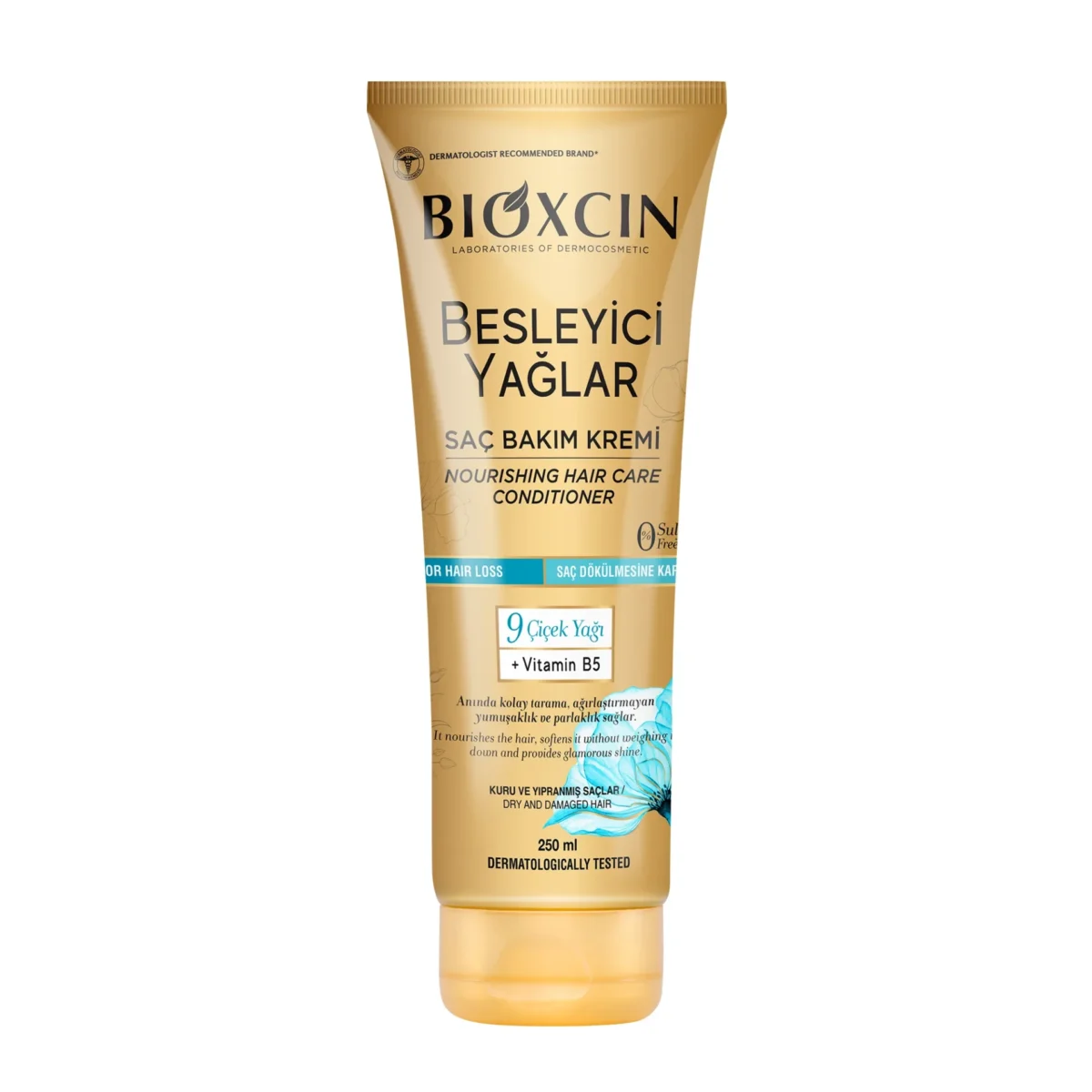 نرم کننده مغذی  بیوکسین  موروغن‌های مغذی Bioxcin Nourishing Hair Mask 9 Flower Oils
