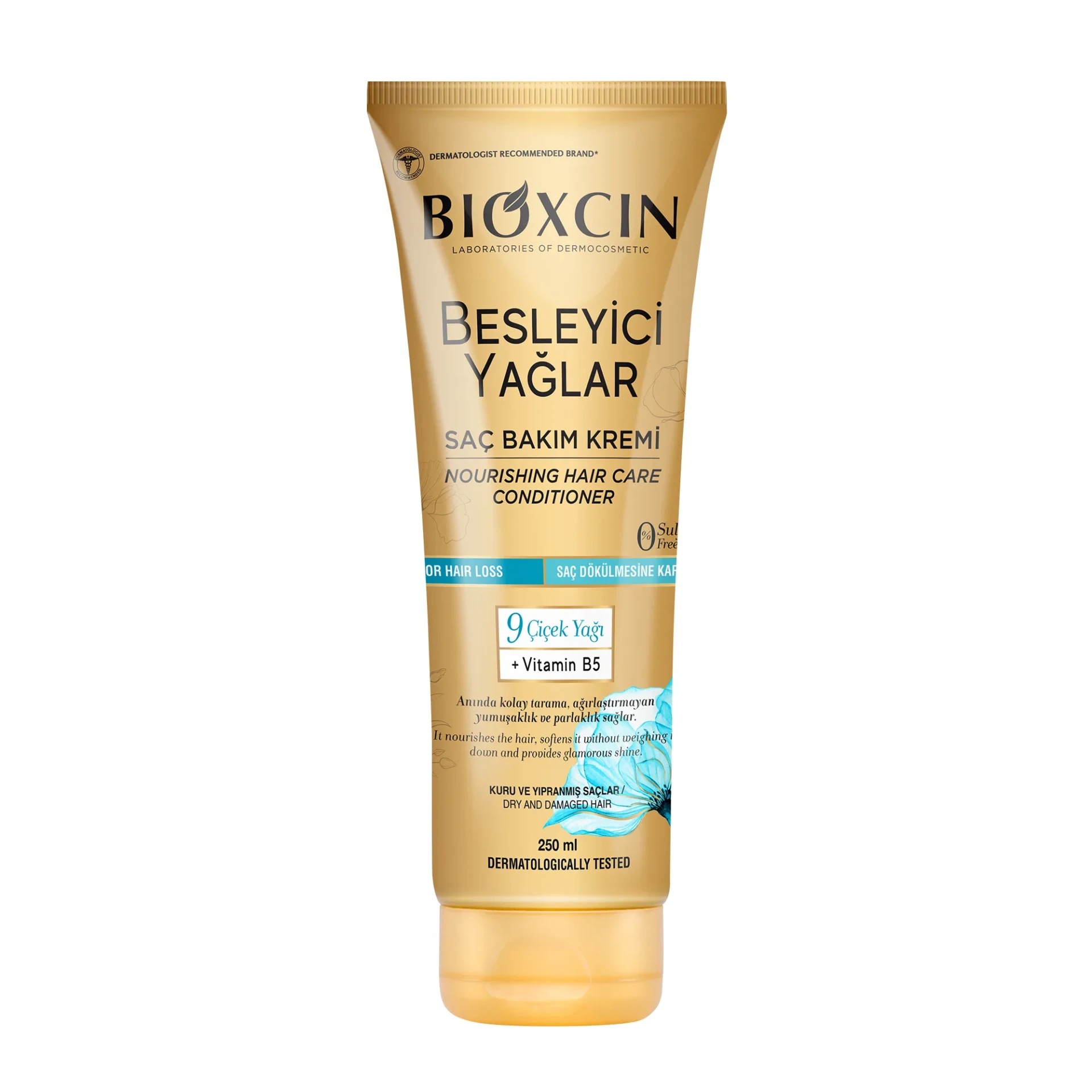 urunler-besleyiciyaglar-sacbakimkremi نرم کننده مغذی بیوکسین موروغنهای مغذی Bioxcin Nourishing Hair Mask 9 Flower Oils - تصویر 1