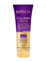 نرم‌کننده کلاژن و بیوتین بیوکسین   موی حجم‌دهنده Bioxcin Volumizing Hair Mask Collagen & Biotin