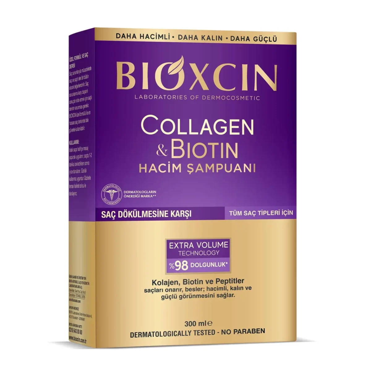 بیوکسین کلاژن و بیوتین collagen bioxcin