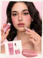رژ لب و گونه ایر پلاش شیگلم  Air Plush Lip & Cheek Cream-High Winds - تصویر 9