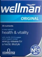 قرص ولمن ویتابیوتیکس ۳۰ عددی VitaBiotics WellMan Original 30tabs