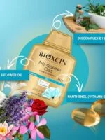شامپو مرطوب کننده مو مخصوص موهای خشک و آسیب دیده بیوکسین  Bioxcin Nourishing Oils Shampoo - تصویر 2