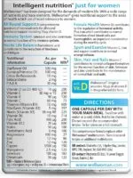 کپسول‌های اصلی ویتابیوتیکس ول وومن VitaBiotics WellWoman Original 30tabs - تصویر 2