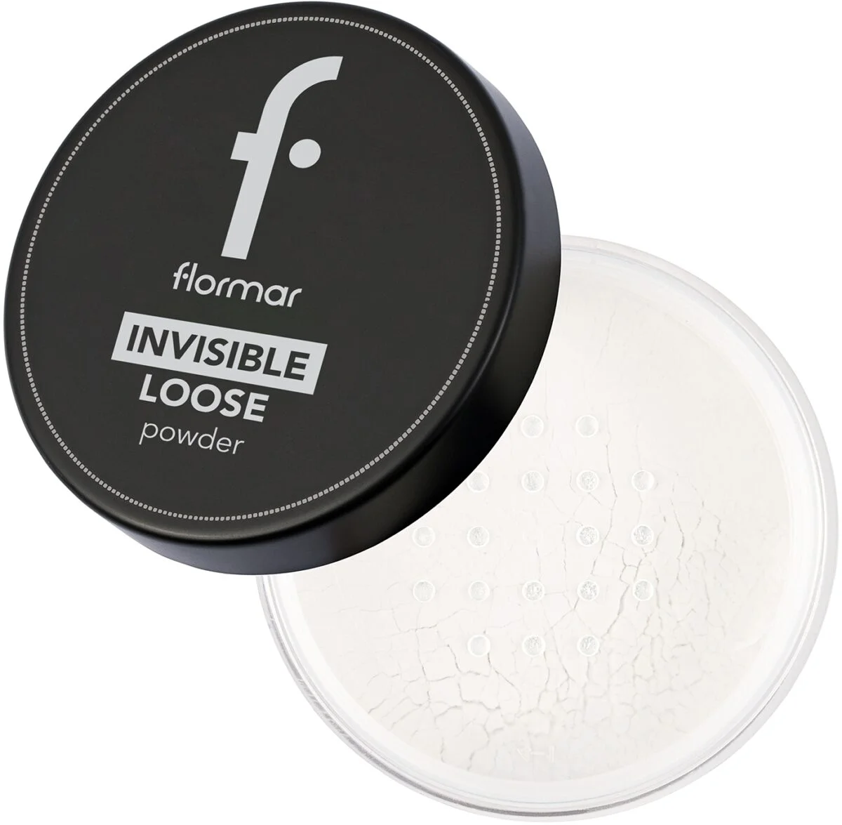 پودر بیک پودر فشرده نامرئی فلورمار Flormar Invisible Loose Powder Silver Sand