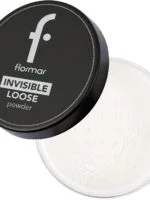 پودر بیک پودر فشرده نامرئی فلورمار Flormar Invisible Loose Powder Silver Sand