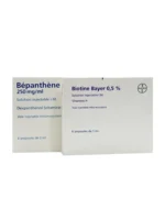 آمپول بیوتین و بپانتین Bayer Biotine Bepanthene Ampoules